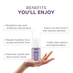 Oshea Herbals Glopure Brightening Face Serum for Men & Women | Reduces Darkspots & Pigmentations | Boosts Hydration & Natural Glow | Enriched with Lemon Peel & Liquorice Extracts | All Skin Types 30ml