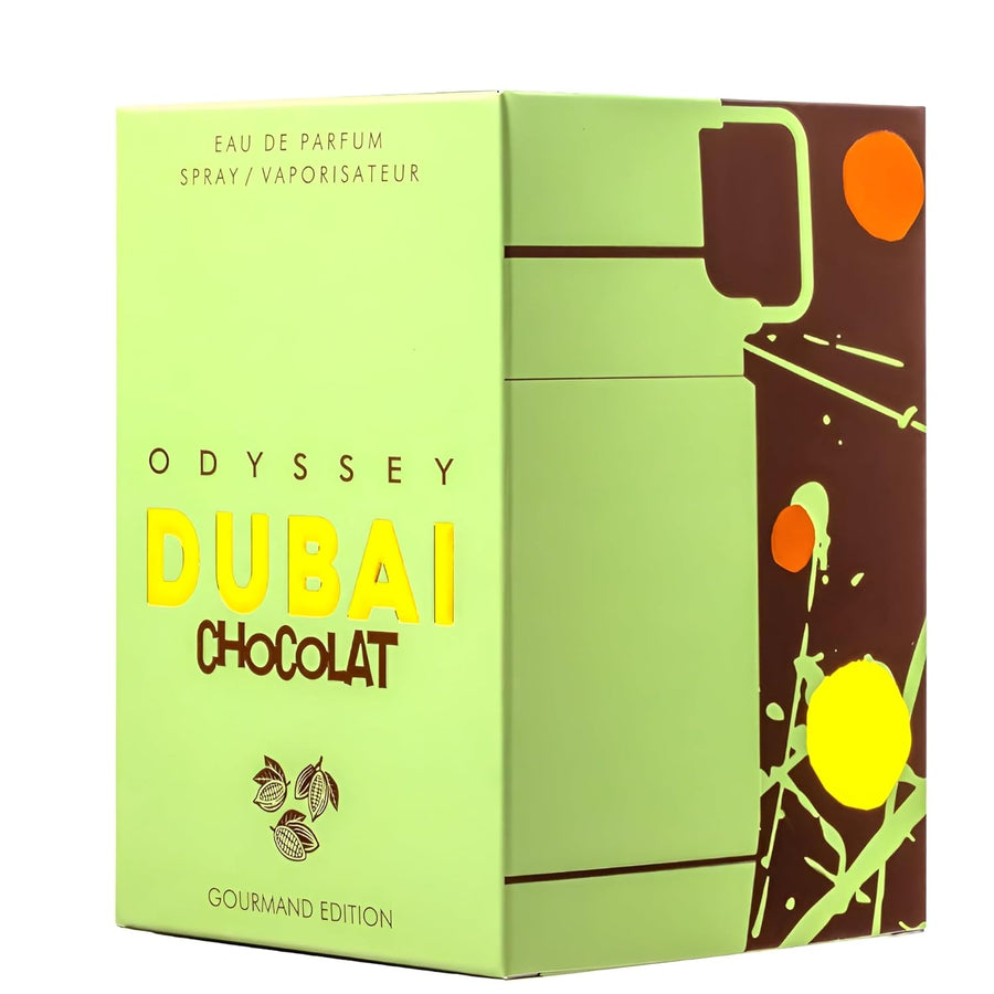 Armaf Odyssey Dubai Chocolat Eau De Parfum (EDP) 100ML | Gourmand Edition | Inspired by Kunafa Chocolate | Unisex Oriental Vanilla Fragrance