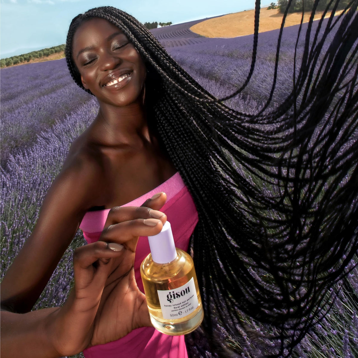 Gisou Honey Infused Hair Perfume Floral Edition - Lavender Berry 50ml