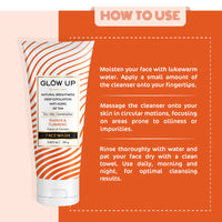 Glow Up PAPAYA & TURMERIC FACE WASH 100g
