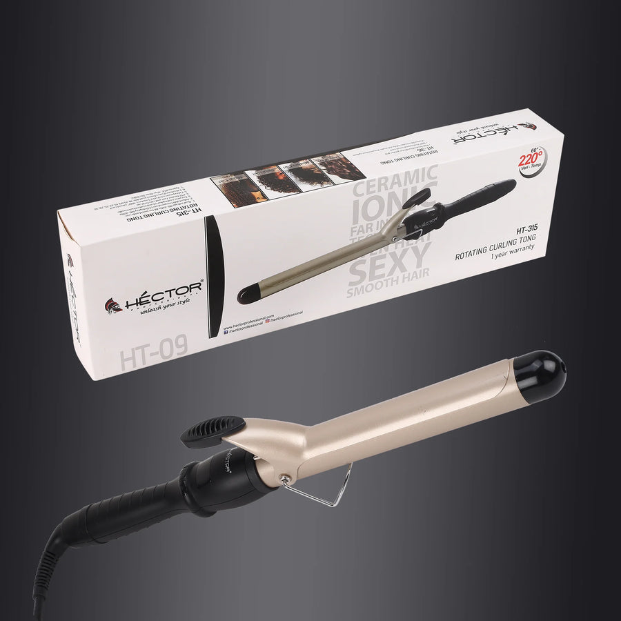 Hector Professional Rotating Curling Iron (Tong) 32MM