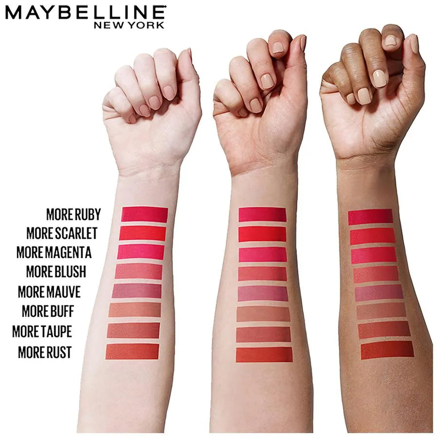 Maybelline New York Colour Sensational Ultimatte Lipstick Highly Pigmented Lightweight Formula 1.7gm