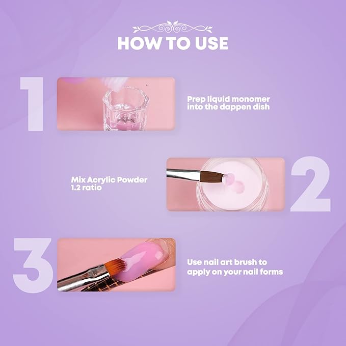 Red Square Ezflow Nail Systems Macinum Adhesion Q Monomer Professional Acrylia System 150ml