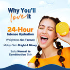 Aqualogica Glow+ Hydra Gel Moisturizer with Vitamin C & Papaya 200g