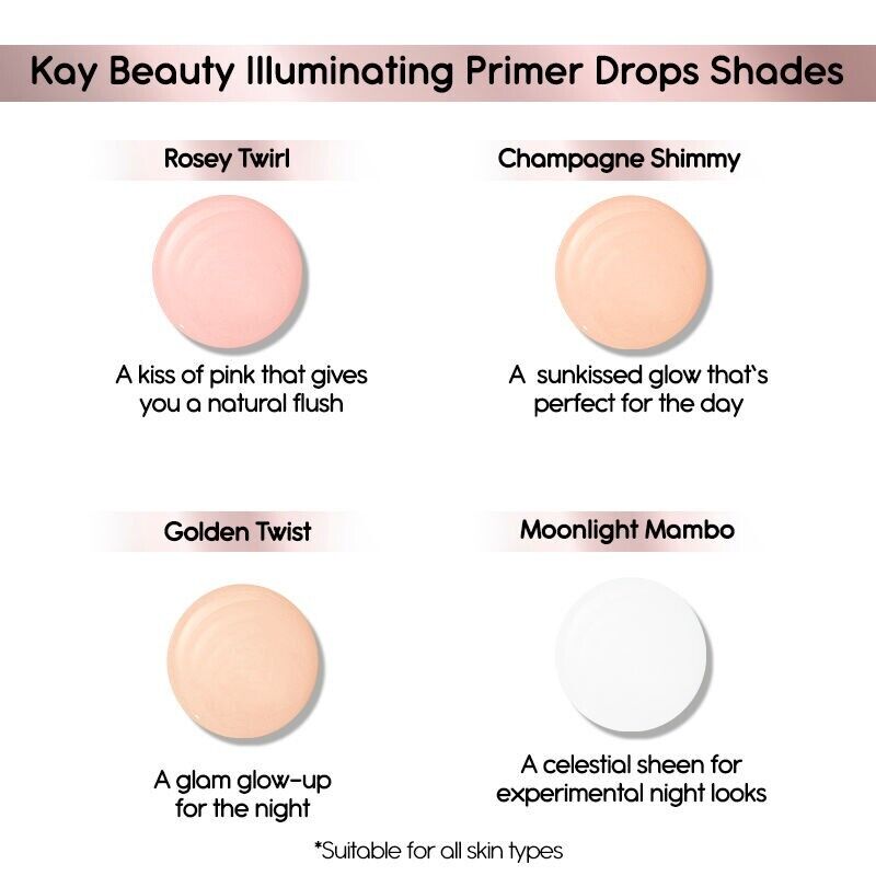 KAY BEAUTY Illuminating Primer Drops Golden Twist 30ml