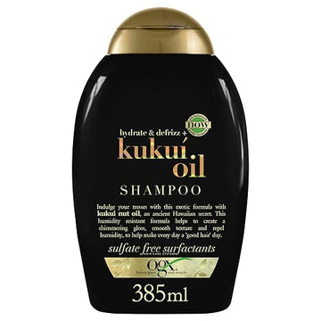 OGX Kukui Oil Shampoo Hydrate Plus Defrizz 13oz (385ml)