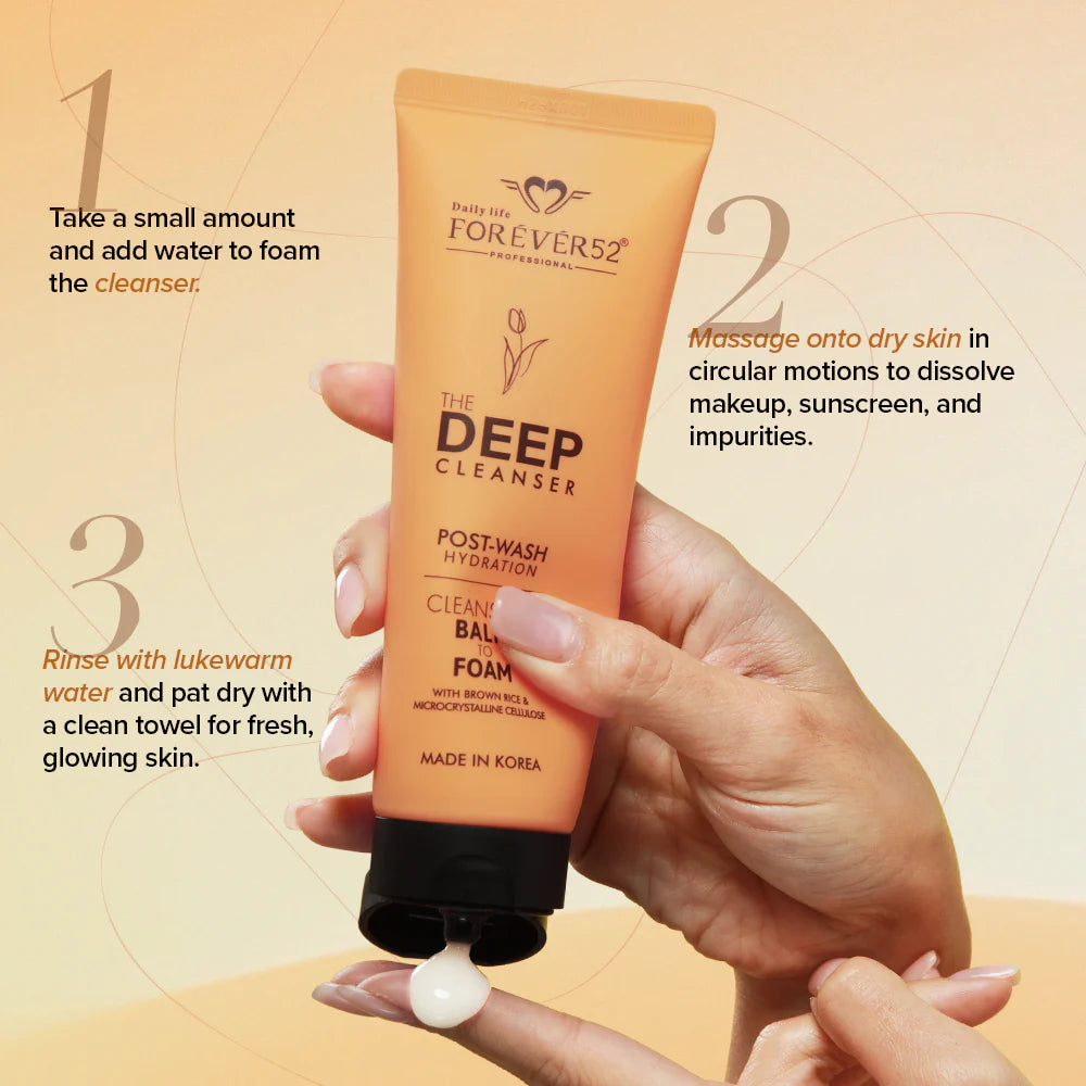 Forever52 The Deep Cleanser Cleansing Blam To Foam 120ml
