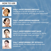 O3 + Mijoo Korea Glass Glow Facial Kit With Birch Tree Sap & Hyaluronic Acid - Ideal For Dry Skin