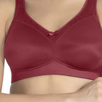 Amante Solid Padded Non-Wired Full Coverage T-Shirt Bra