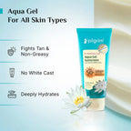 pilgrim 1% Hyaluronic Acid Aqua Sunscreen Gel SPF 50 PA++++ 50g