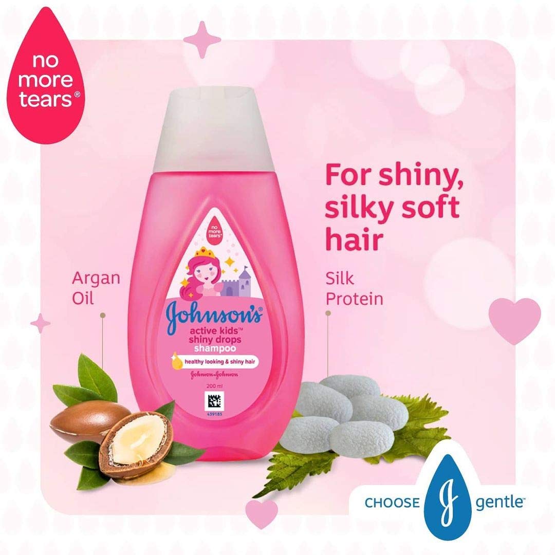 Johnson's Active Kids Shiny Drops Shampoo 100ml