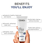 Oshea Herbals PhytoDerma 1% Kojic Acid Face Wash for Brightening and Dark Spot Reduction 100ml