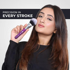 London Prime Glamstrokes 32 Pcs Budget Friendly Makeup Brush Set (Black) – Soft & Lightweight Face and Eye Brushes, Daily Use Makeup Kit for Beginners, Travel-Friendly