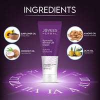 Jovees Herbal Ayurvedic Wrinkle Lift Cream Almond & Ginseng 60g