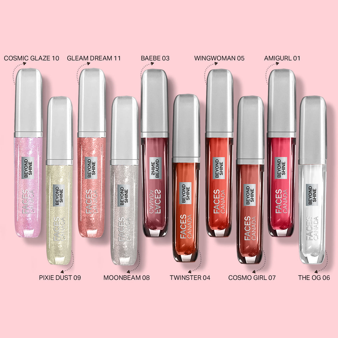Faces Canada Beyond Shine Lip Gloss (3.8ml)