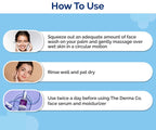 The Derma co 1% Salicylic Acid Gel Face Wash with Salicylic Acid & Witch Hazel - 100ml
