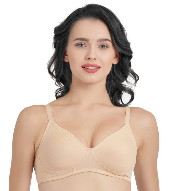 Enamor AB75 M frame No Bounce Full Support Cotton Bra for women -  Non-Padded non-wired
