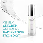 Olay Niacinamide Face Serum | Clear and Even Skin | Fights Dullness and Provides Radiant Glow| Normal, Oily, Dry, Combination Skin | Paraben and Sulphate Free | 30ml