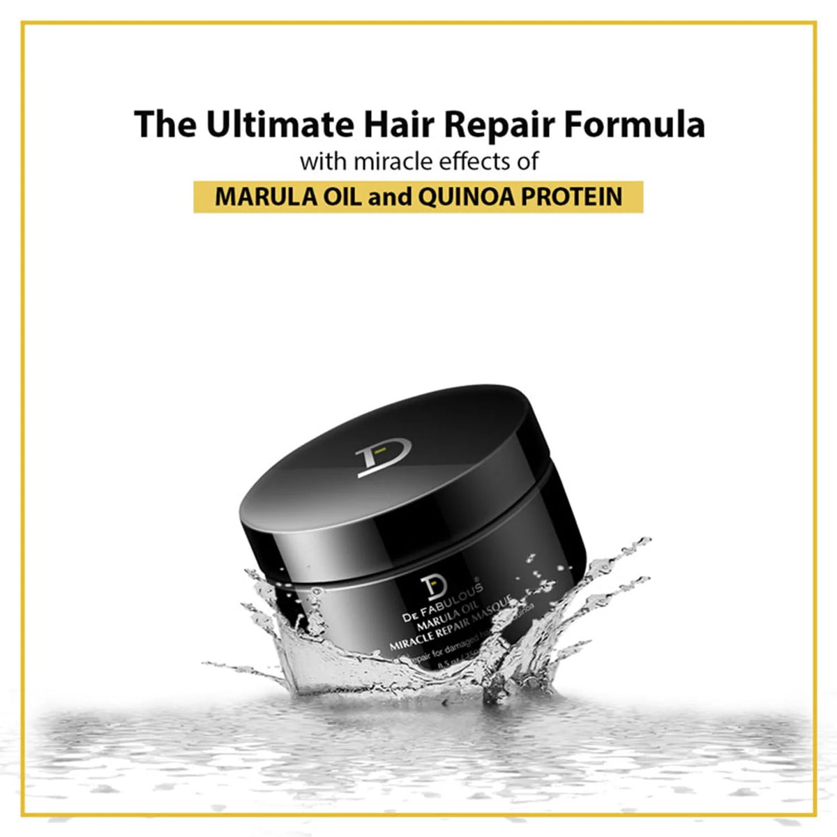 De Fabulous Marula Oil Miracle Repair Masque 1000ml