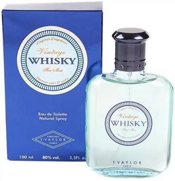 EVAFLOR PARIS VINTAGE WHISKY 100ML Eau de Toilette - 100 ml  (For Men)