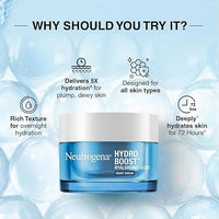 Neutrogena Hydro Boost Hyaluronic Acid Night Cream 50g