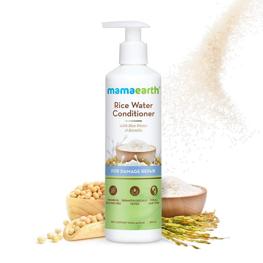 Mamaearth Rice Water Conditioner 250Ml, Frizzy