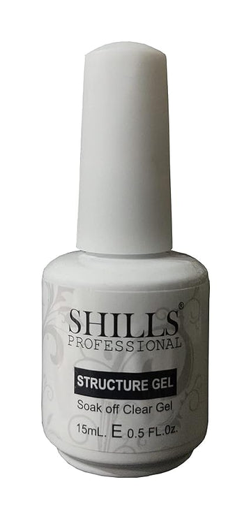 Roll over image to zoom in SHILLS PROFESSIONAL Nail Structure Gel Polish Clear 15 Ml