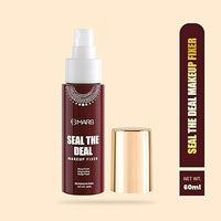 MARS Seal the Deal Long-Lasting Makeup Fixer Spray with Hyaluronic Acid | Hydrating Dewy Base Setting Spray for Professional Face Makeup | Budge Proof | Non Sticky | 60 ml