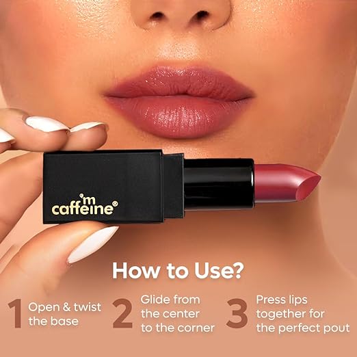 MCAFFEINE COCOA KISS CREAMY MATTE LIPSTICK 02 ROSE MARTINI 4.2g