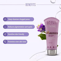 Lotus Herbals YouthRx Firm & Bright Face Wash | Bakuchiol Retinol & Vitamin C | Anti Ageing & Brightening | 100ml