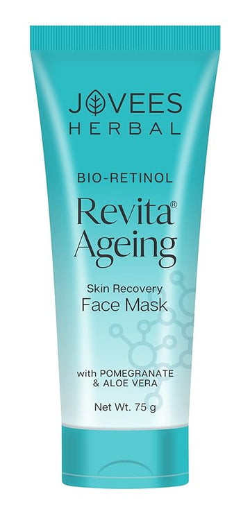 Jovees Herbal Bio-Retinol Revita Ageing Face Mask | Made with Eco Certified Bio-Retinol | Reduce Sign of Ageing 75g