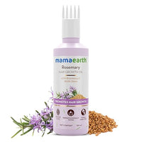 Mamaearth Rosemary Hair Growth Oil with Rosemary & Methi Dana for Promoting Hair Growth - 150 ml | Controls Hair Fall | Strengthens Hair