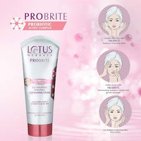 Lotus Herbals Probrite Illuminating Radiance Cleansing Foam, 100 g