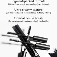 SUGAR Lash Of The Titans - Volumizing Mascara - 01 Black With A Bang (Black Mascara) - Lightweight, Smudgeproof Mascara for Volume