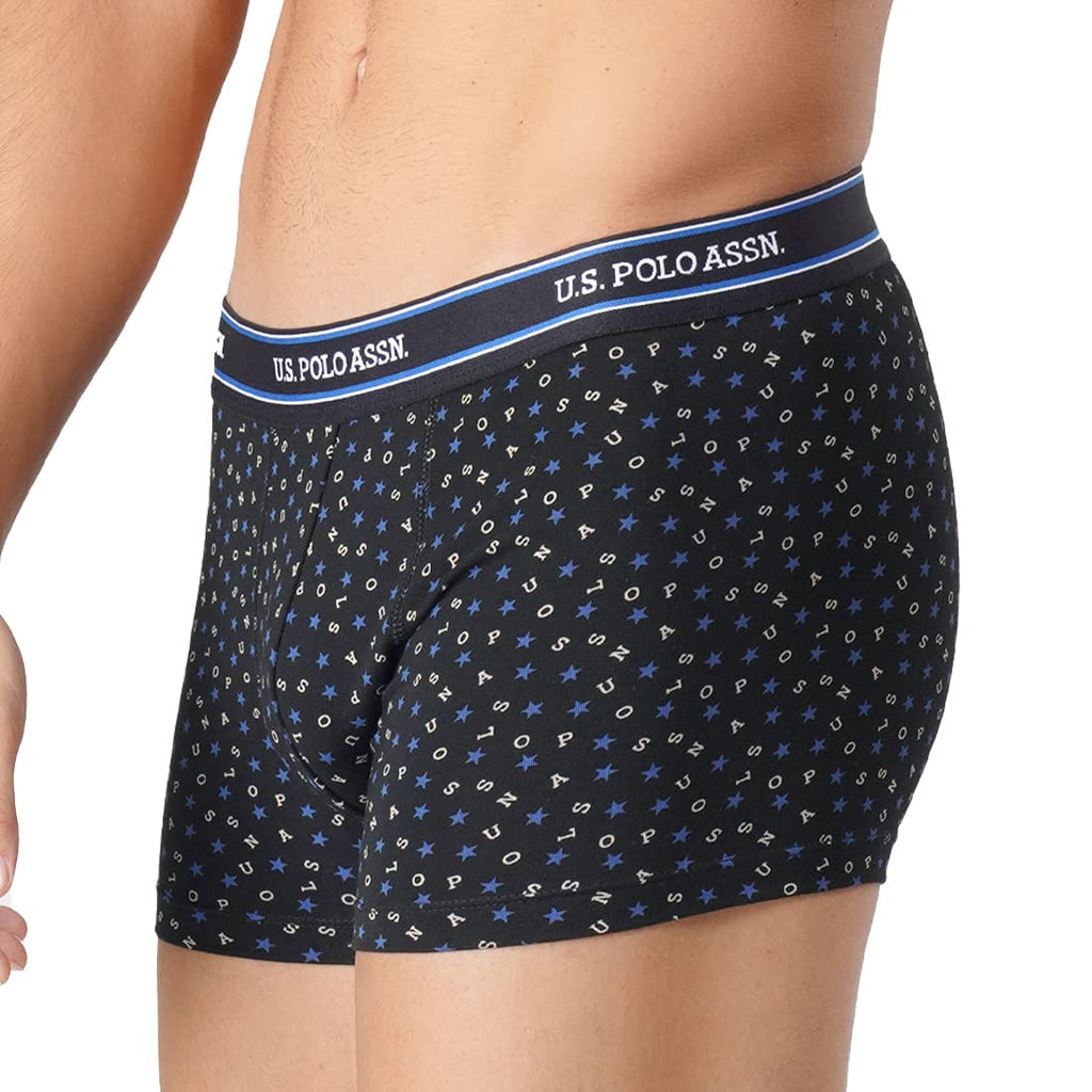 U.S. POLO ASSN. All Over Print Ribbed Jersey I616 Trunks - Pack Of 1