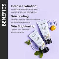 QUENCH Birch Please Intense Glow Night Cream with Licorice, Cherry Blossom, Grapefruit|Skin-Rejuvenating Formulas| Made In Korea | 50ml