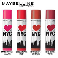 Maybelline New York Baby Lips Loves NYC Tinted Lip Balm for dark & pigmented lips, Manhattan Mauve, 4g