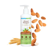 Mamaearth Almond Shampoo With Cold Pressed Almond Oil And Vitamin E - 250 ml