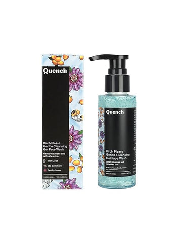 Quench Birch Please Gentle Cleansing Gel Face Wash, 100ml