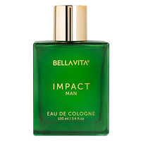 Bella Vita Luxury IMPACT MAN Eau De Cologne Perfume with Mandarin Orange, Patchouli, Cedar | Woody, Citrusy Long Lasting EDC Fragrance Scent for Men 100Ml