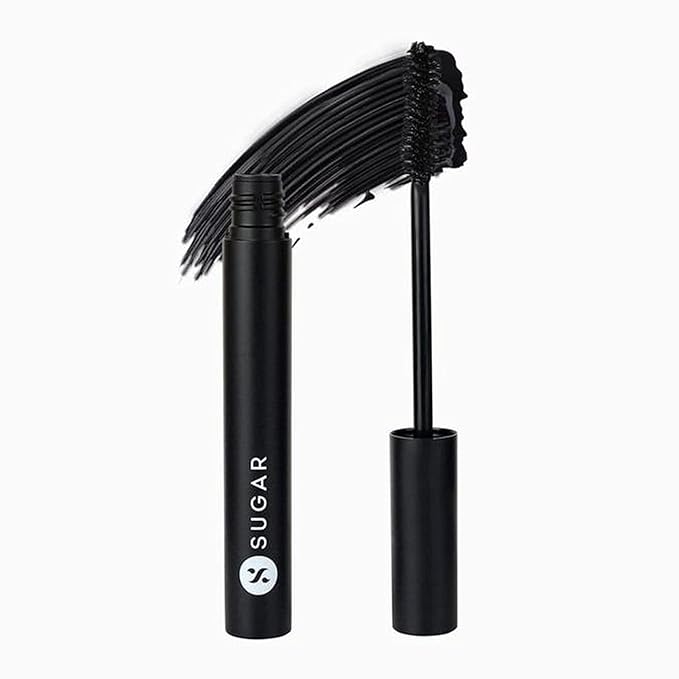 SUGAR Lash Of The Titans - Volumizing Mascara - 01 Black With A Bang (Black Mascara) - Lightweight, Smudgeproof Mascara for Volume