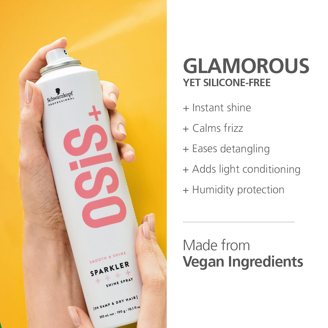Schwarzkopf Osis+ Smooth & Shine Sparkler 300ml