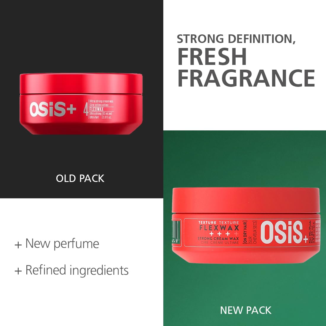 Schwarzkopf Professional OSIS+  Flex Wax Strong Cream Wax 85ml