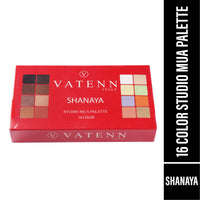 VATENN ITALY SHANAYA MP899 STUDIO MUA PALETTE 16 COLOR 40g