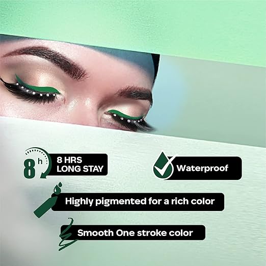 FACES CANADA Ultime Pro Longwear Eye Pencil - Solid Black 02, 1.2 g | 8 Hr Long Stay | Smooth One Stroke Application | Intense Color Pay Off | Soft Blendable Formula | Smudge Proof | Water Proof