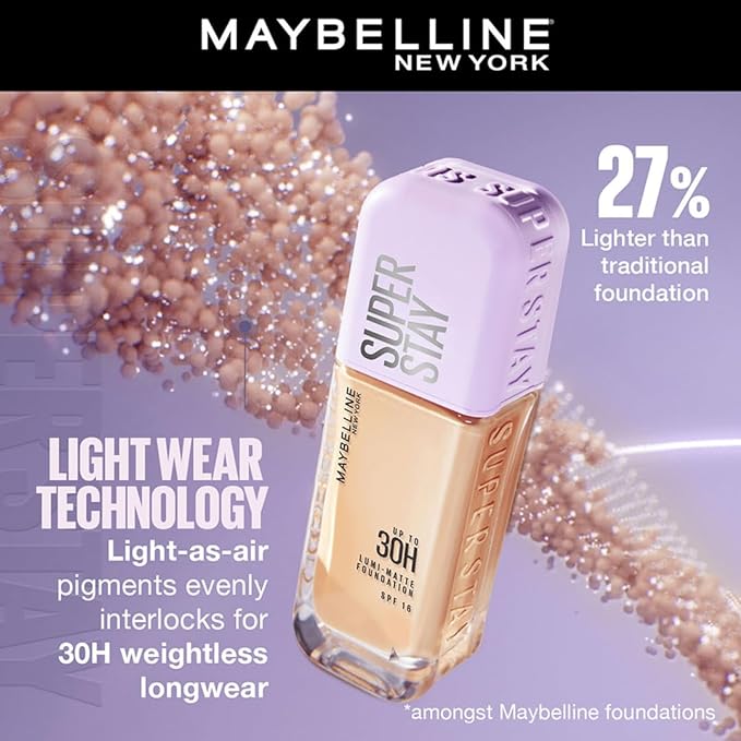 MAYBELLINE SUPER STAY LUMI MATTE FOUNDATION 35ml