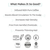 mCaffeine Coffee Scalp Tonic for Hair Growth with Redensyl & Proteins | Controls Hair Fall & Breakage, Stimulates & Energizes Hair Roots | For Men & Women | Sulphate Free (100ml)