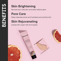 Quench Botanics Mon Cherry Brightening Pink Clay Mask | Korean Beauty | Cherry Blossom, Grapefruit, Pearl, Kaolin | Smooth & Radiant | Mini 25ml