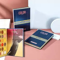 Beauty Glazed Color book Shades Pressed Powder Eye Shadow Palette 129.6G
