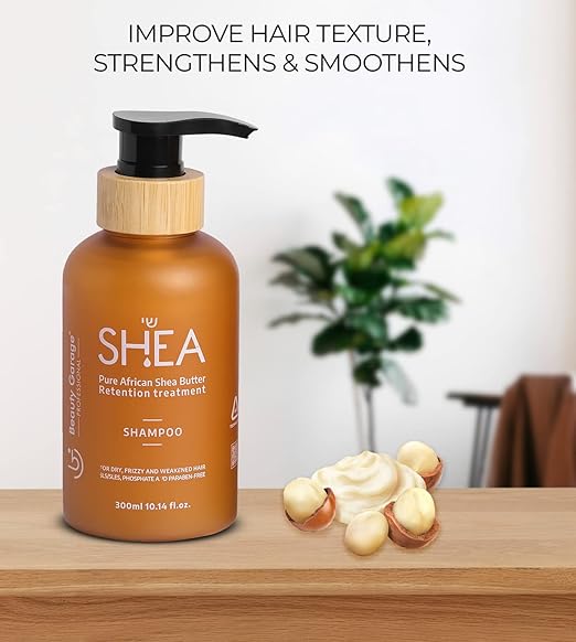 Beauty Garage Professional Shea Butter Retention Treatment Shampoo 300ml